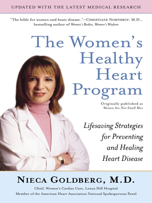 Détails du titre pour The Women's Healthy Heart Program par Nieca Goldberg - Disponible